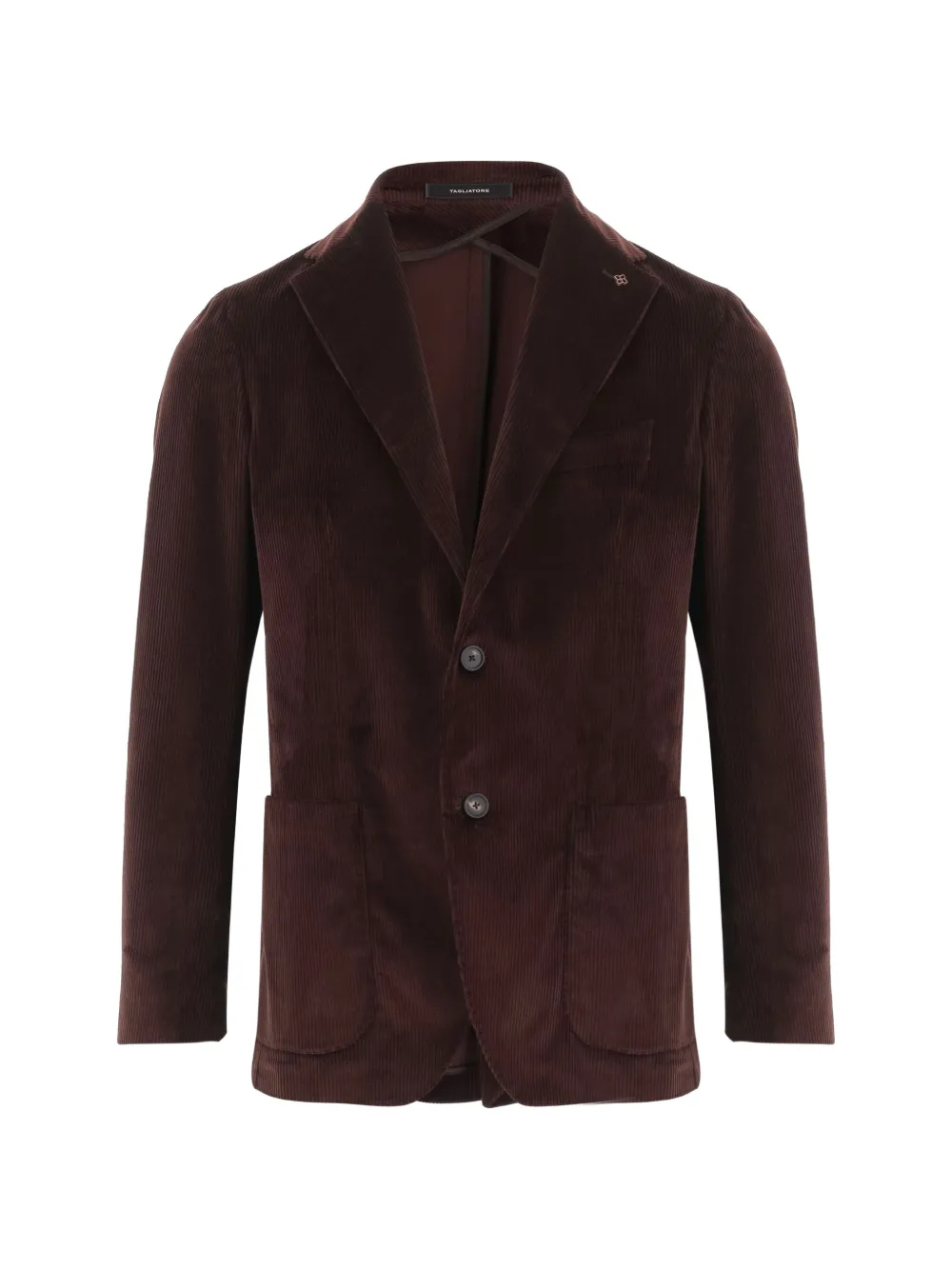 Tagliatore corduroy single-breasted blazer - Marrone