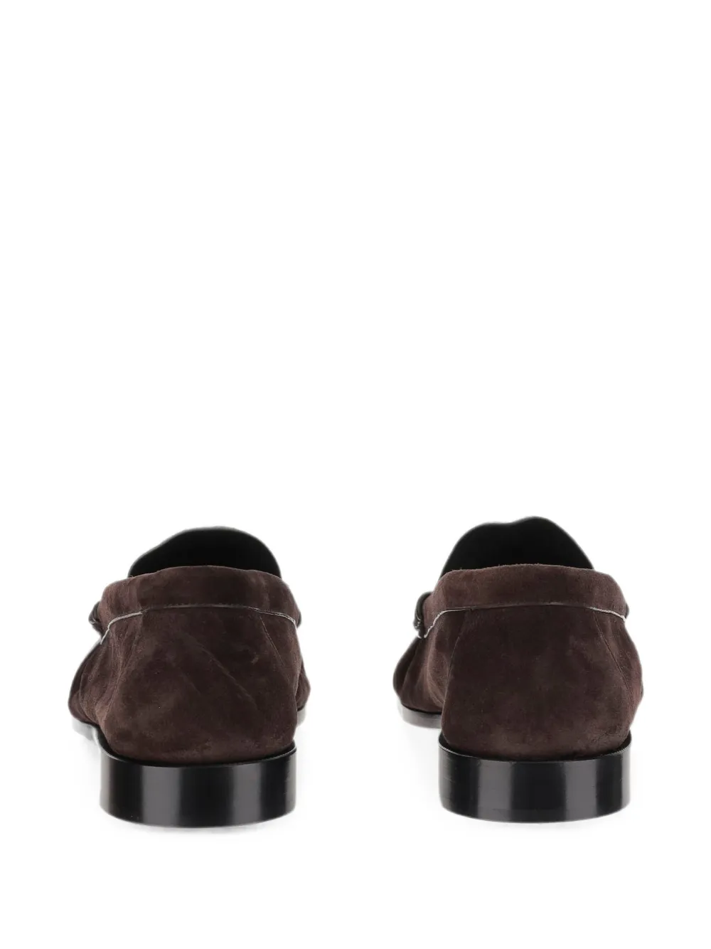 Saint Laurent Suède loafers Bruin