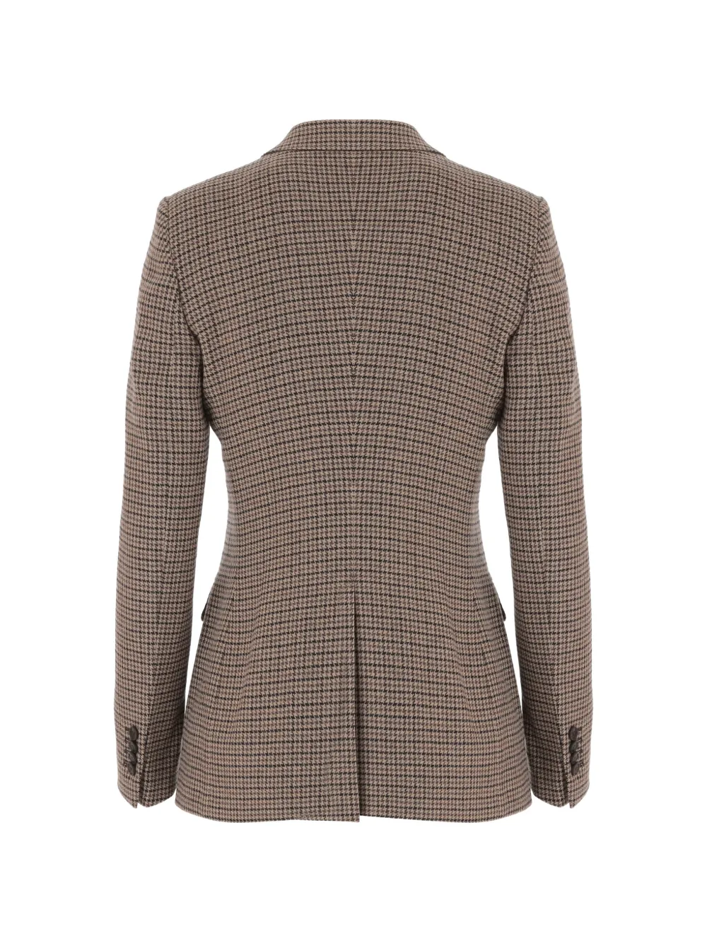 Tagliatore Parigi blazer met pied-de-poule print Bruin