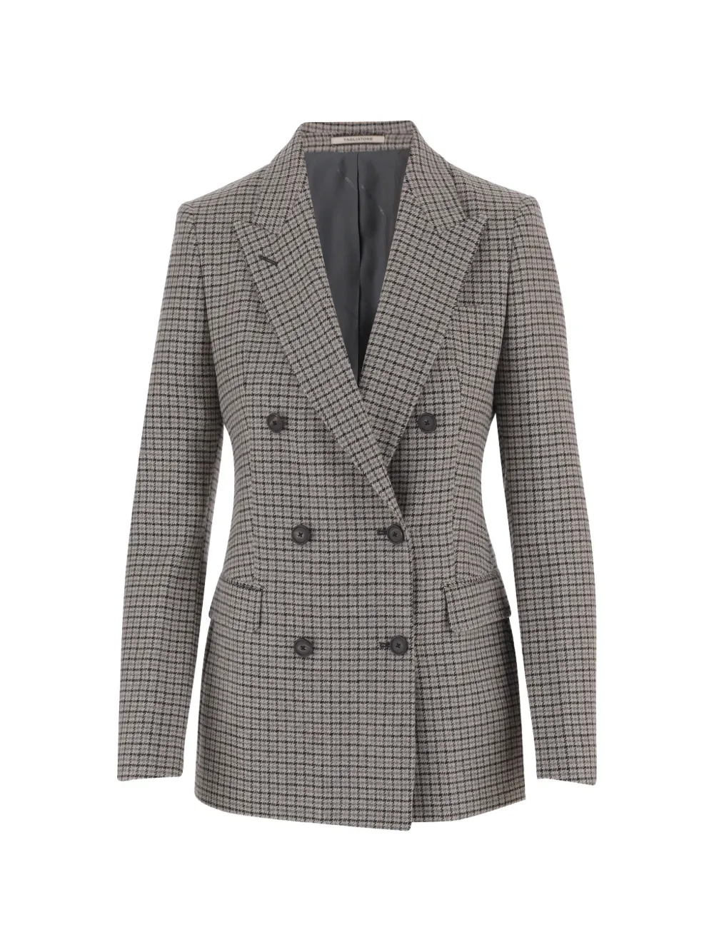 Tagliatore double-breasted houndstooth blazer - Neutrals