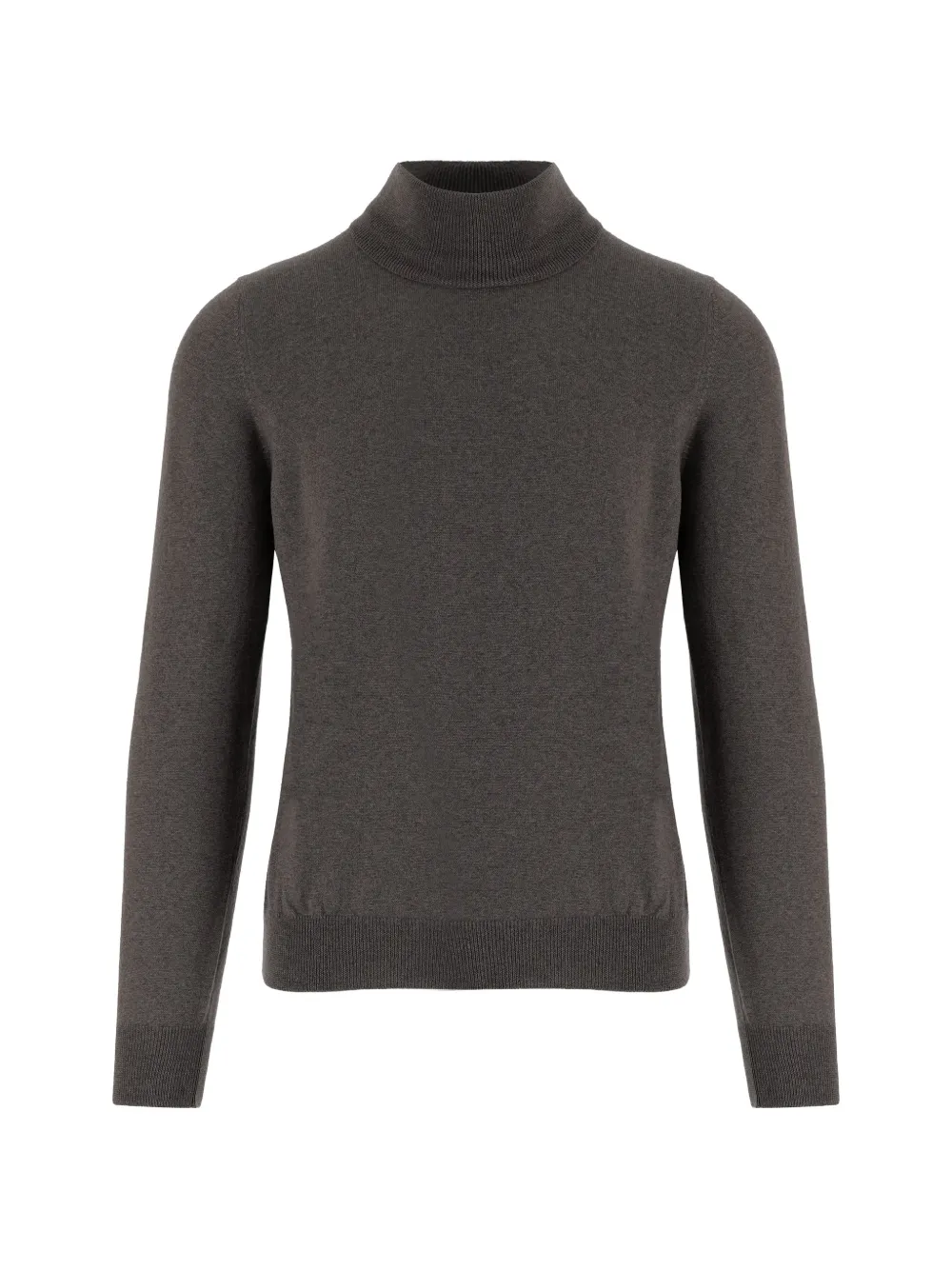 Tagliatore Miles high-neck wool sweater - Marrone