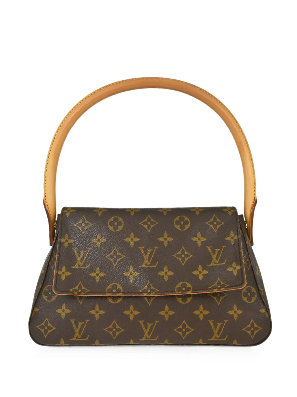Louis Vuitton Pre-Owned 2002 mini Looping Handtasche mit Monogramm - Braun