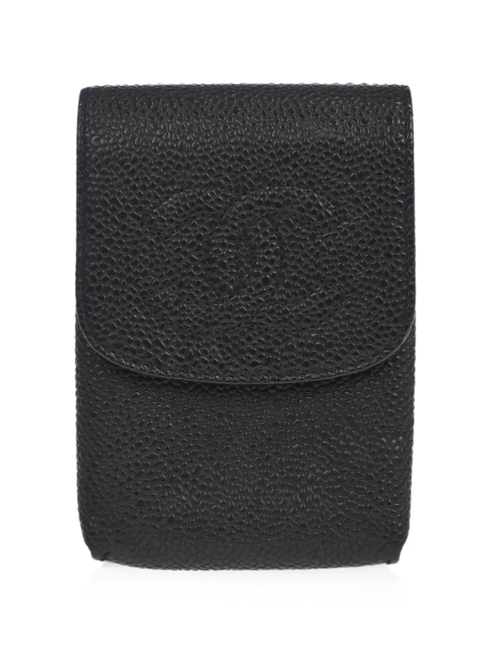 CHANEL Pre-Owned 1998 Zigarettenetui aus Leder - Schwarz