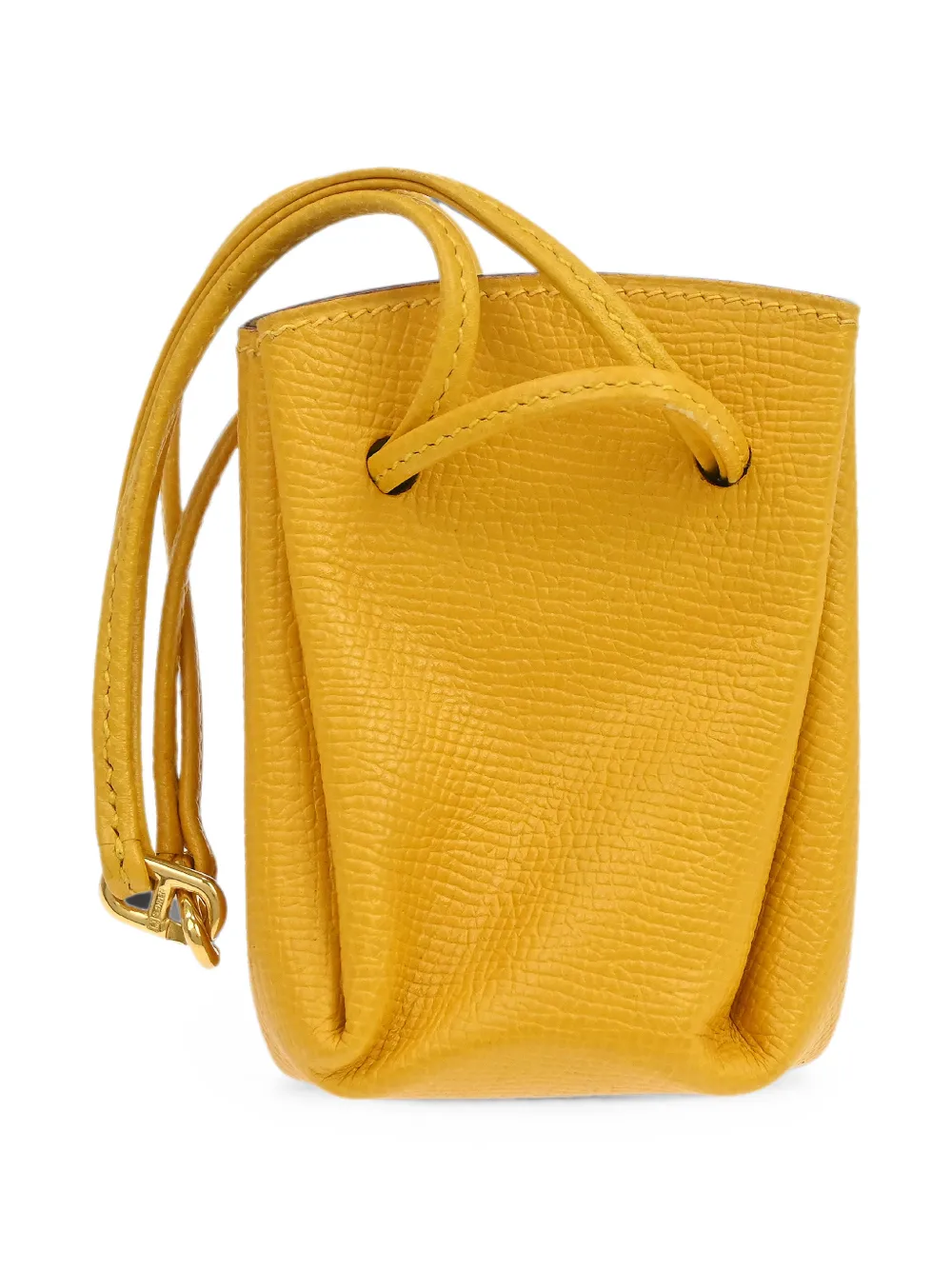 Hermès Pre-Owned 1999 Courchevel Vespa shoulder bag - Gelb