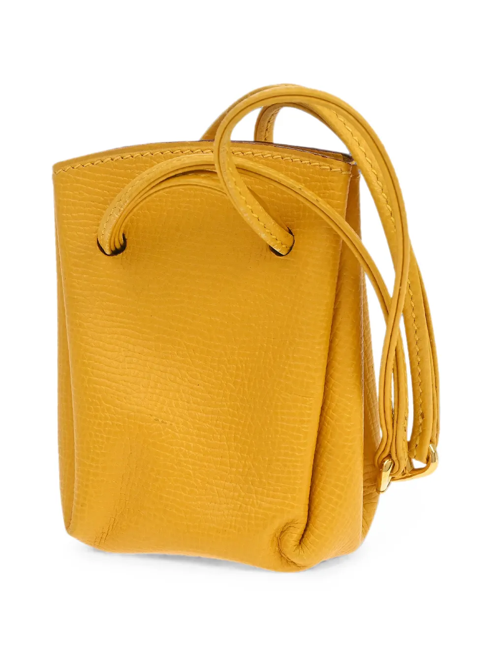 Hermès Pre-Owned 1999 Courchevel Vespa shoulder bag - Gelb