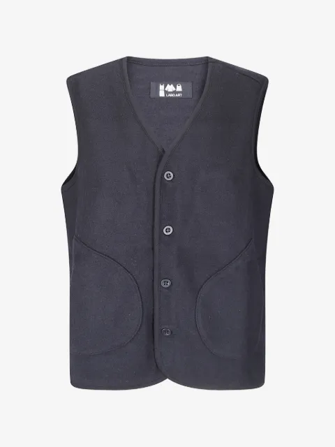 Labo Art felted virgin-wool gilet