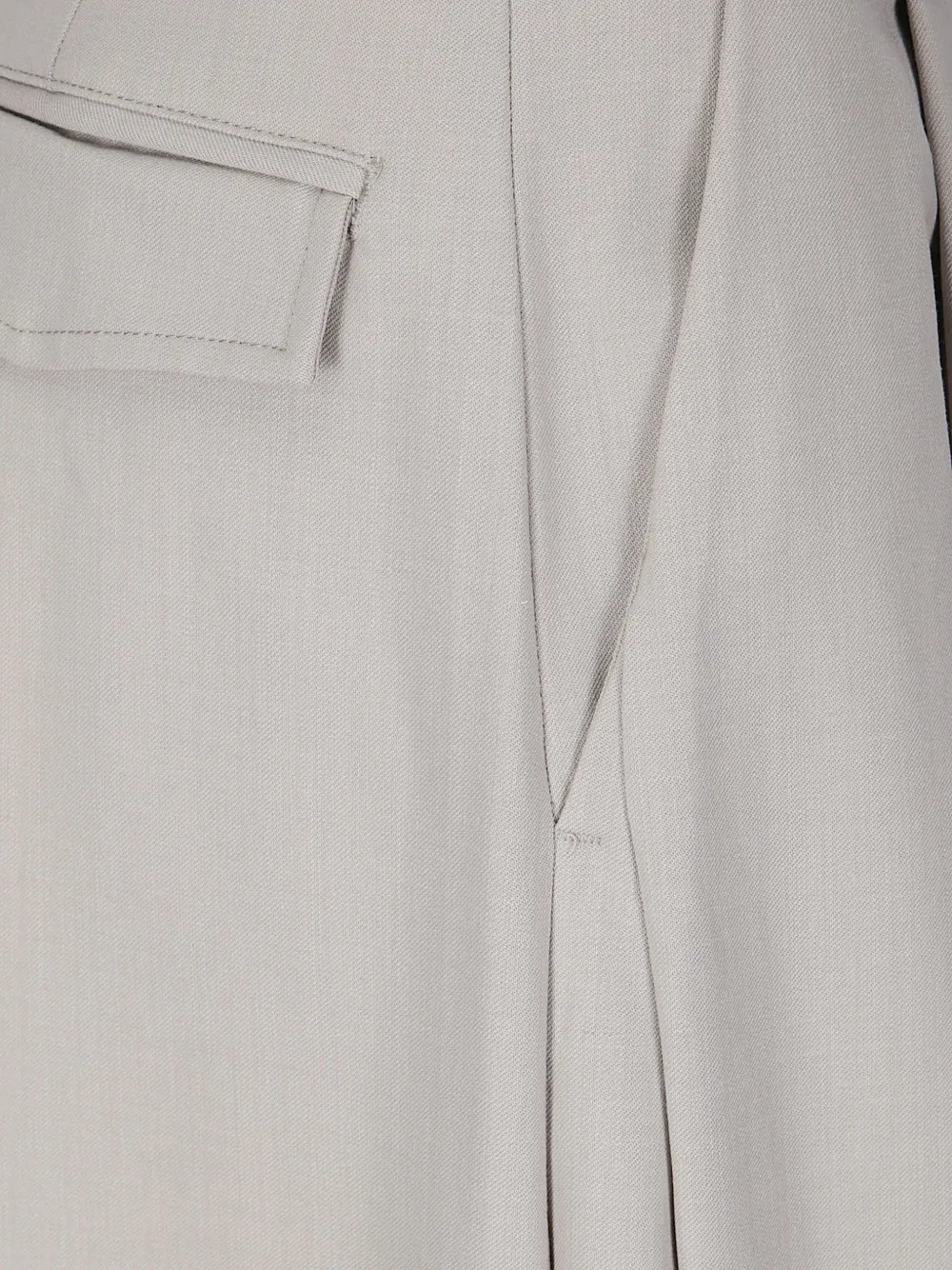 THELATEST Geplooide pantalon Beige