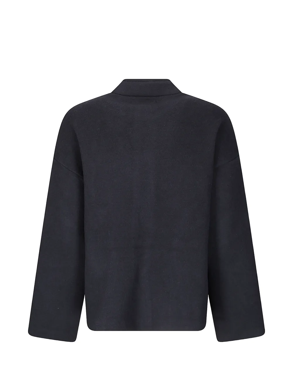Labo.art Long-sleeve Button-up Jacket In Black
