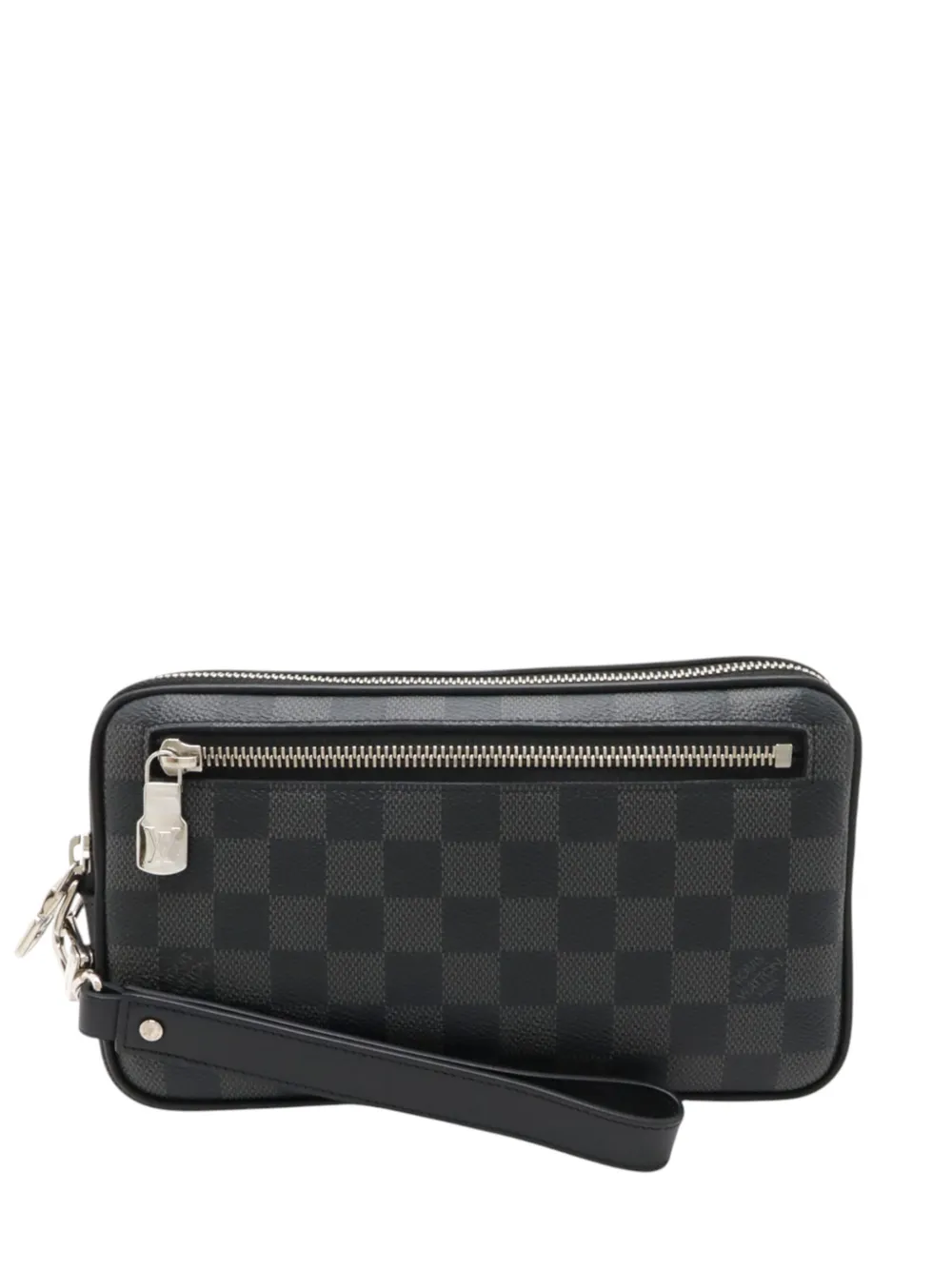 Louis Vuitton Pre-Owned 2018 Damier Graphite Alpha clutch bag - Nero