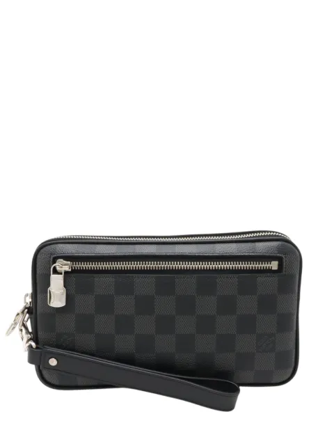 Louis Vuitton Pre-Owned 2018 Damier Graphite Alpha clutch bag