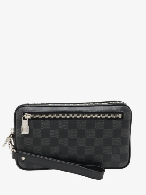 Louis Vuitton Pre-Owned 2018 Damier Graphite Alpha clutch bag