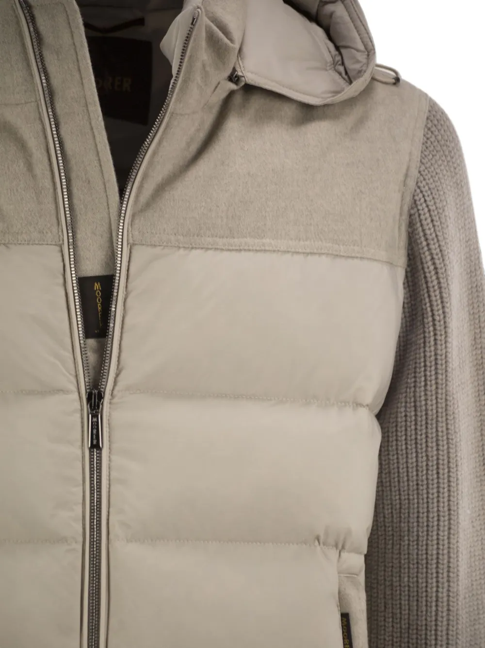 Moorer Allori-LSM quilted jacket Beige