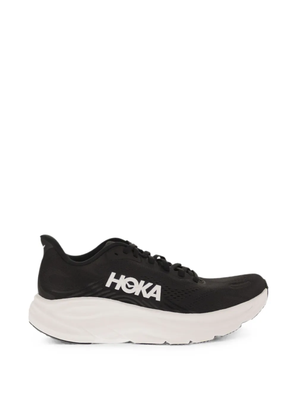 HOKA Clifton 11 mesh sneakers Zwart