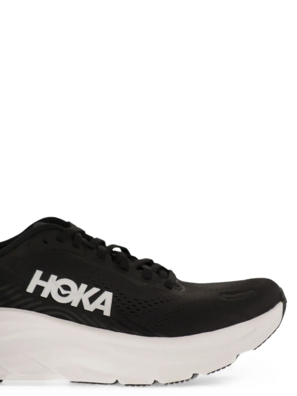 HOKA Clifton 11 mesh sneakers Zwart