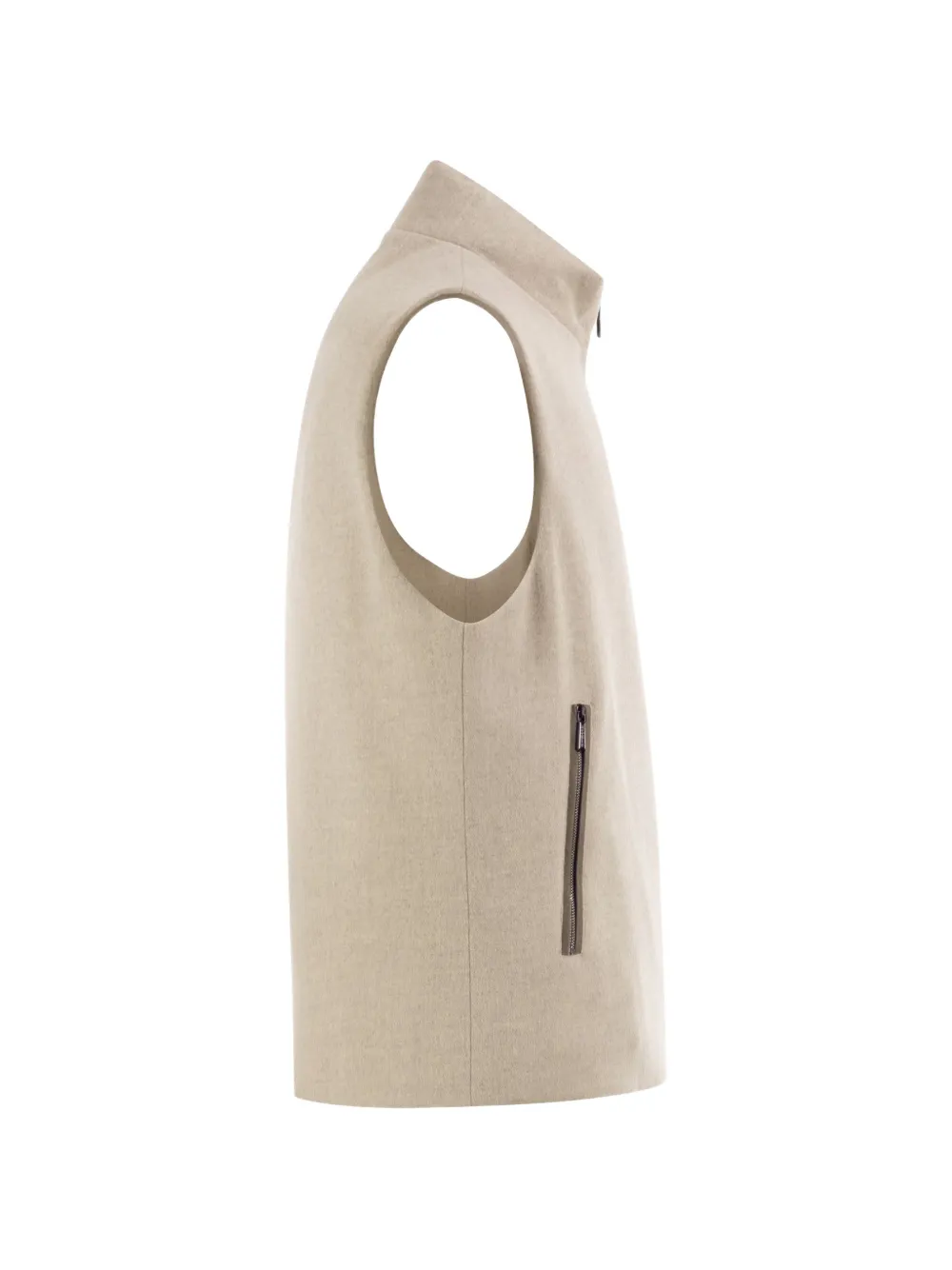 Moorer Omkeerbare bodywarmer Beige