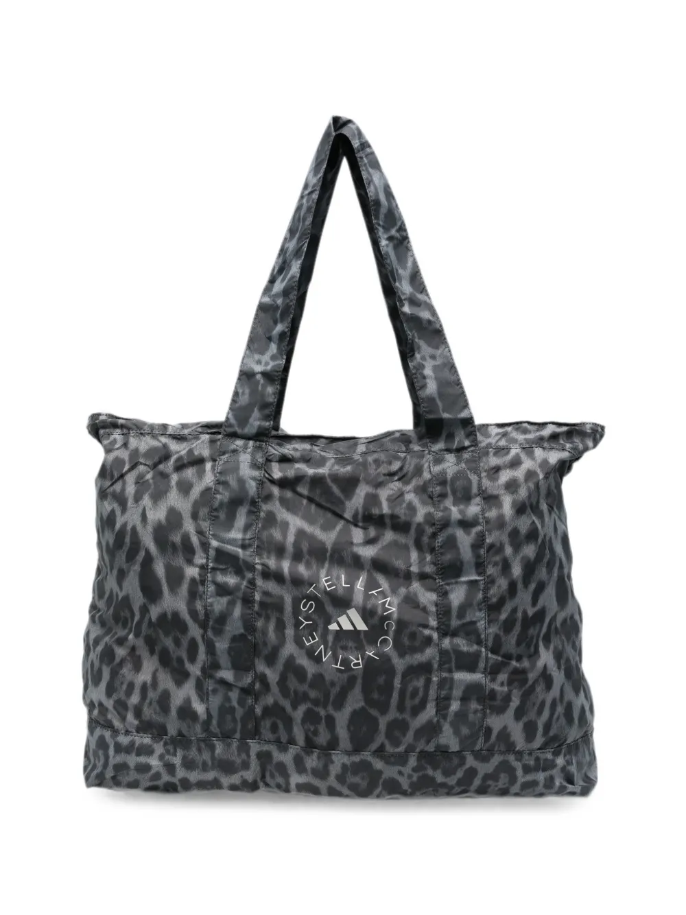adidas leopard-print backpack - Grigio