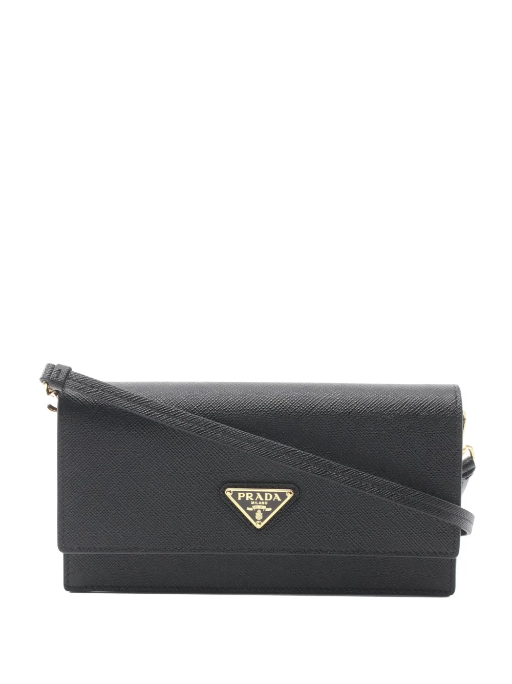 Prada Pre-Owned 2013-2026 Saffiano crossbody bag - Schwarz
