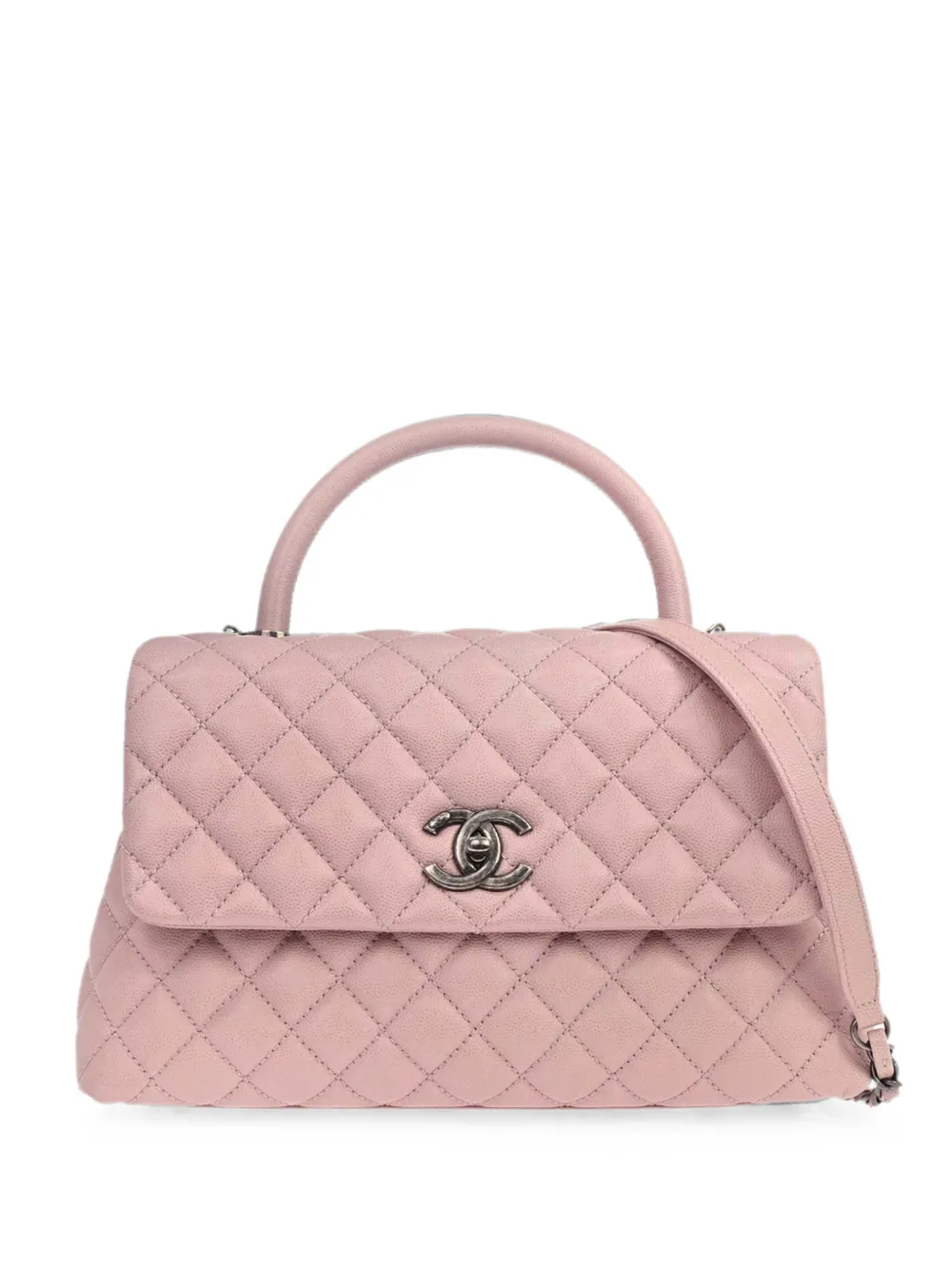 CHANEL Pre-Owned 2017 Coco Handle tote bag - Pink