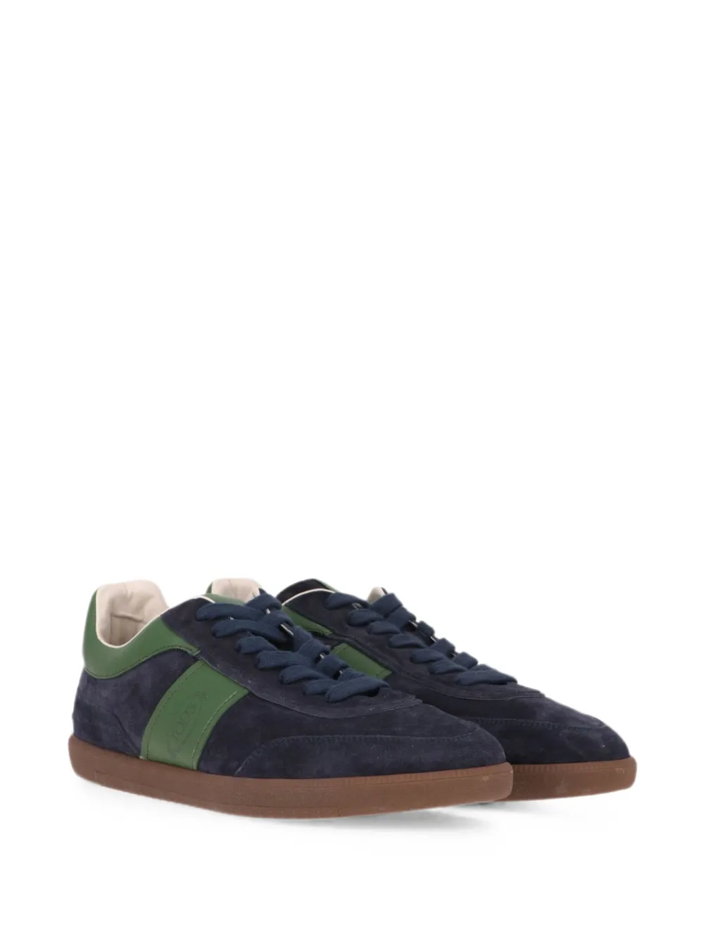 Tod's tabs sneakers in suede Blauw
