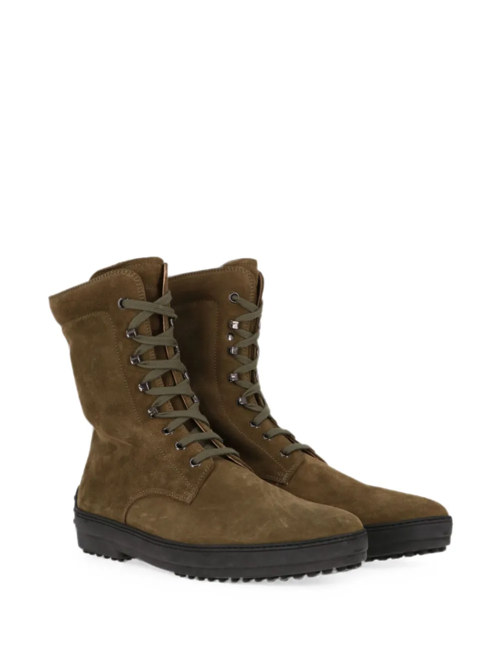Tod's lace-up suede boots Bruin
