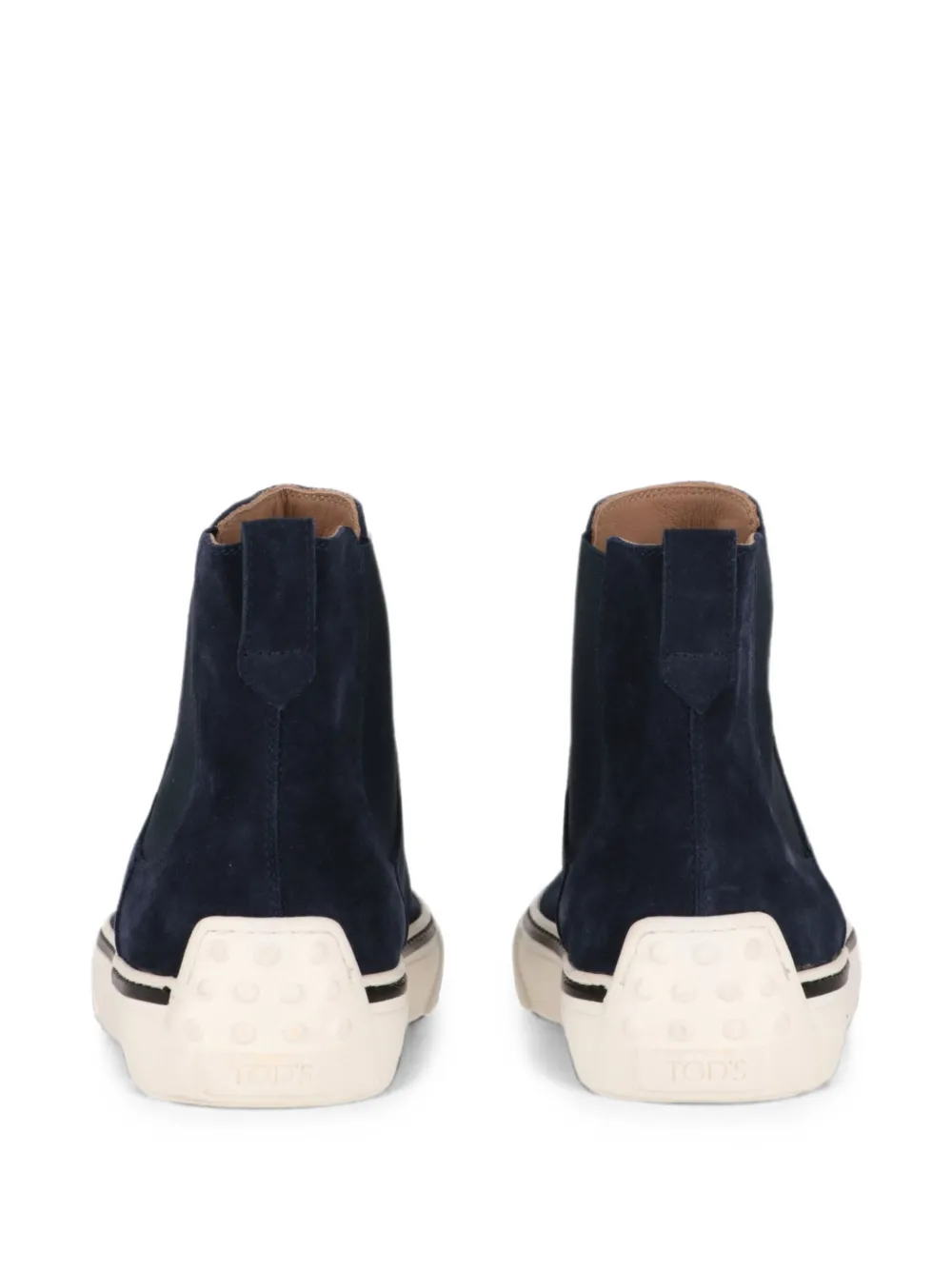 Tod's Gommino-detail Chelsea boots Blauw