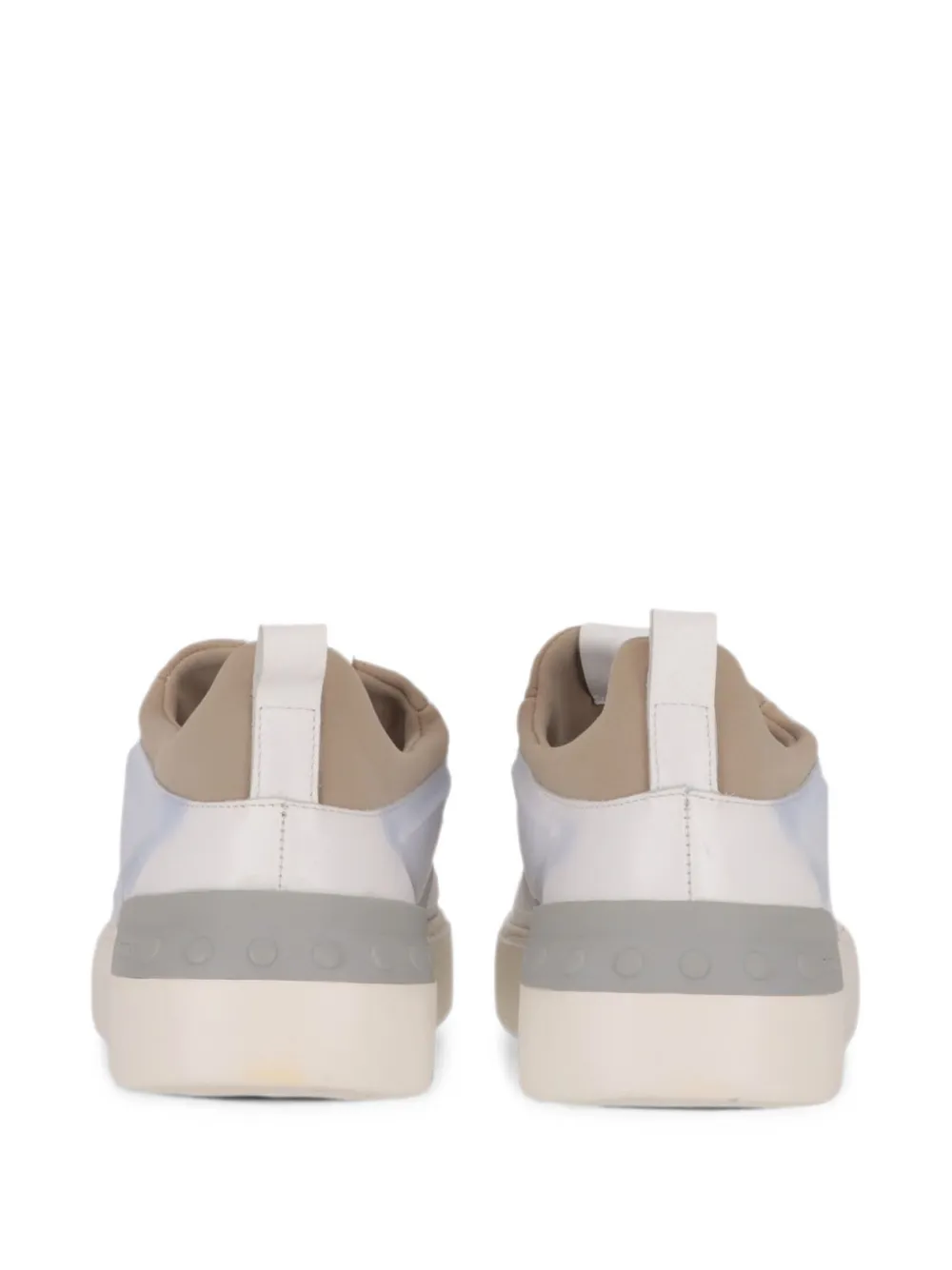 Tod's T-logo toggle-fastening sneakers Wit