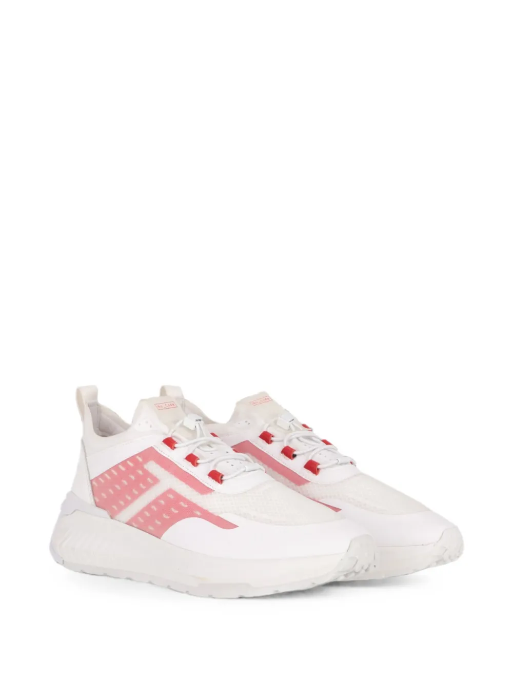 Tod's logo-print sneakers Wit