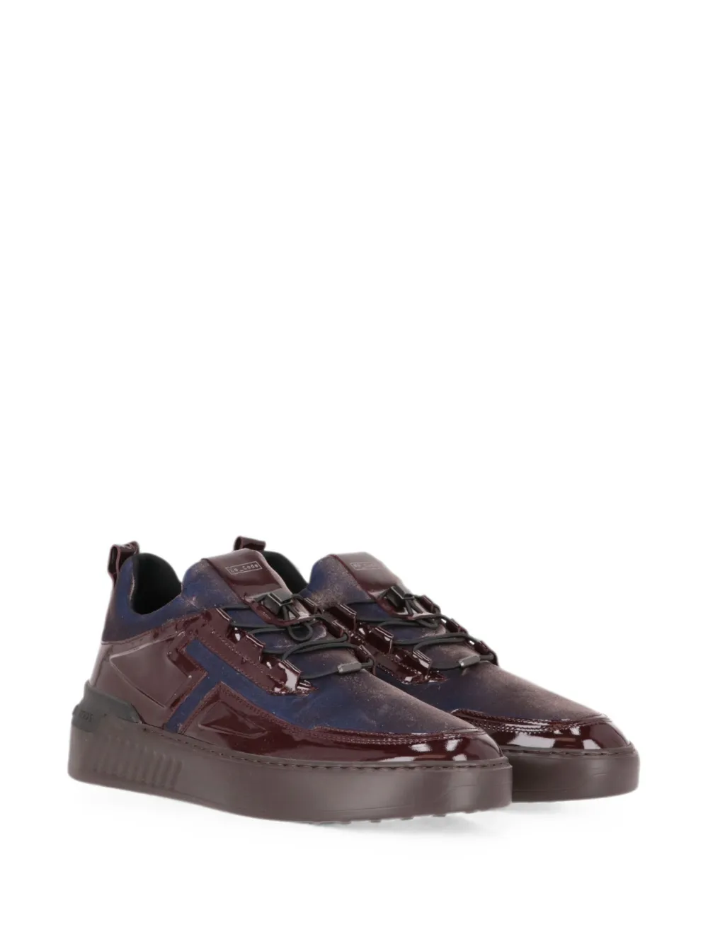 Tod's patent-leather sneakers Rood