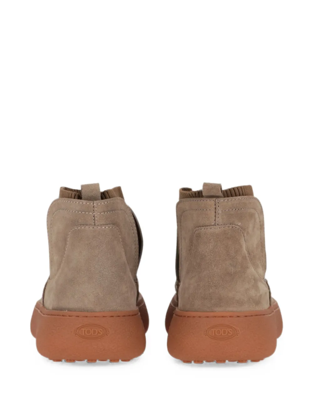 Tod's suede slip-on boots Bruin