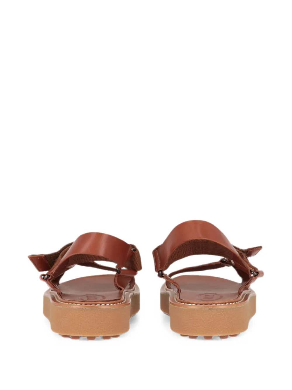 Tod's touch-strap Gommino-sole sandals Bruin