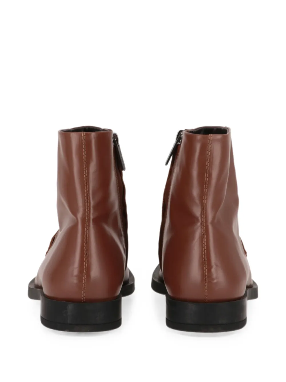 Tod's leather penny ankle boots Bruin