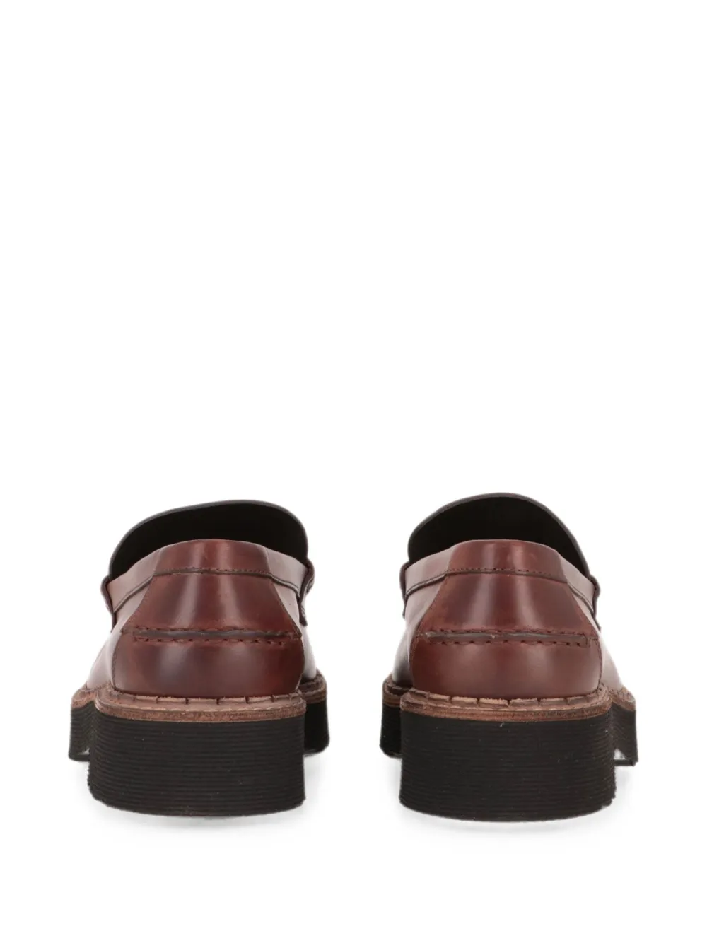 Tod's leather penny loafers Bruin