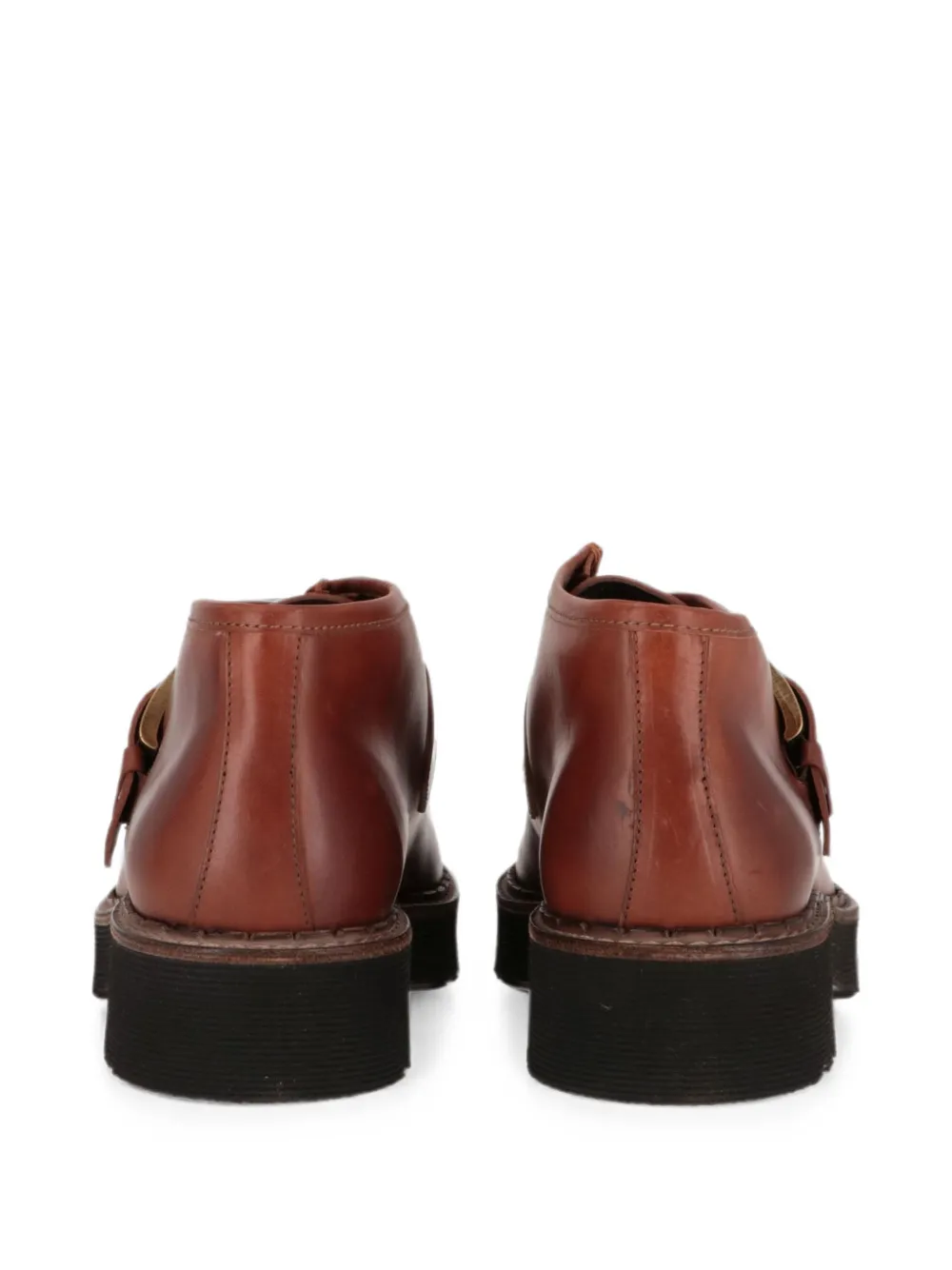 Tod's buckle-fastening leather loafers Bruin