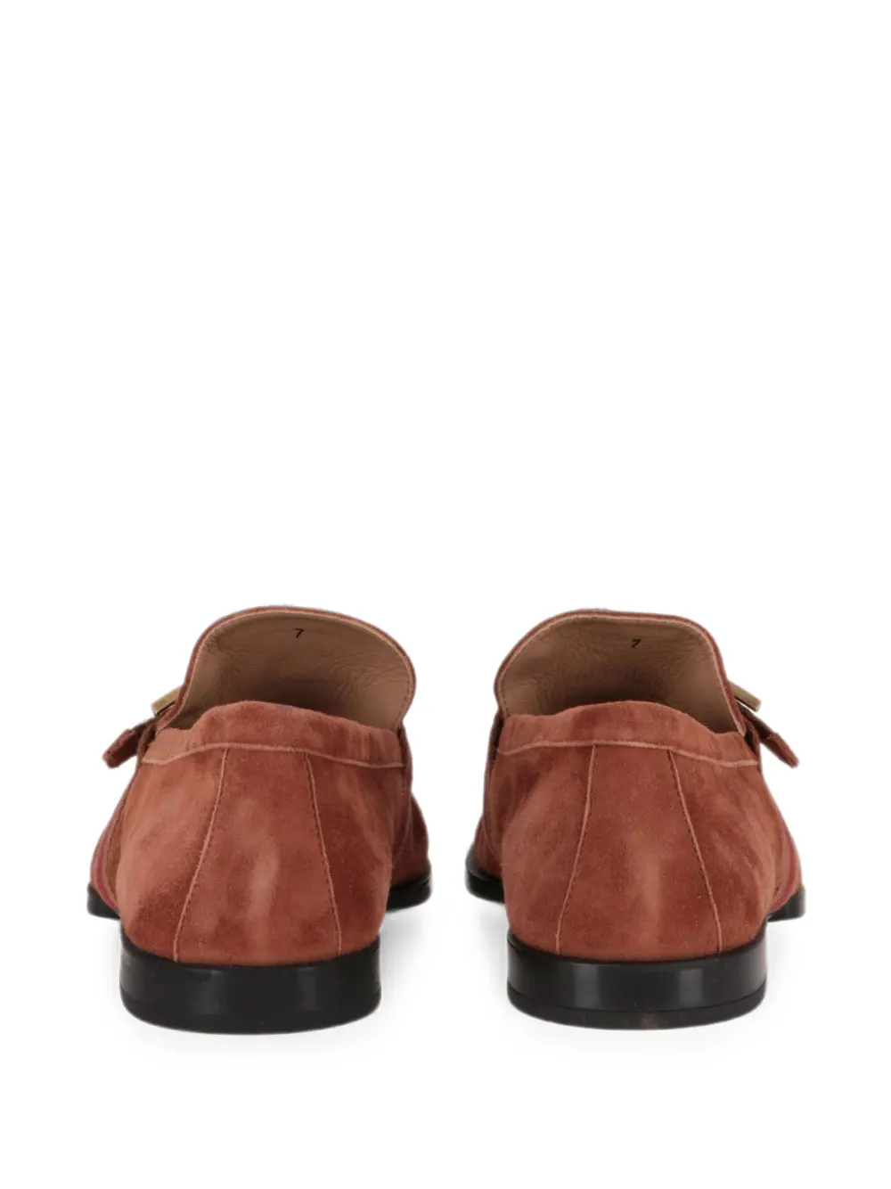 Tod's T Timeless suede loafers Bruin