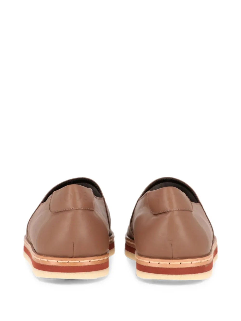 Tod's leather slip-on loafers Bruin