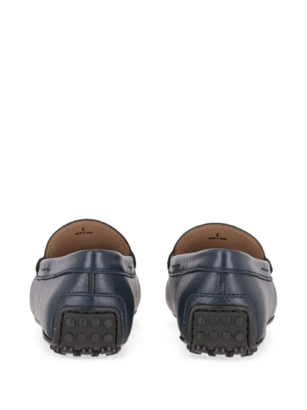 Tod's pebble-sole loafers Blauw