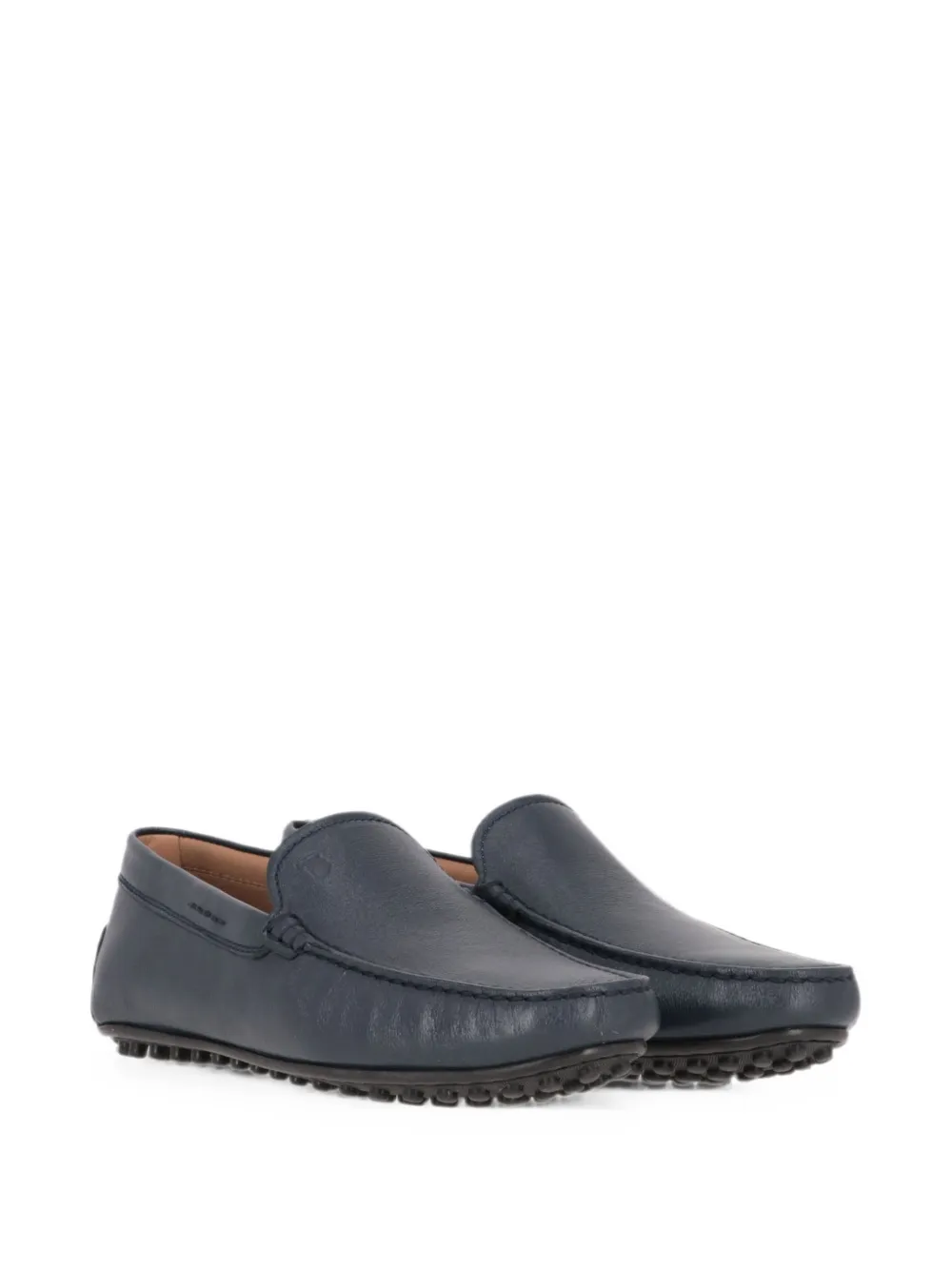 Tod's pebble-sole loafers Blauw