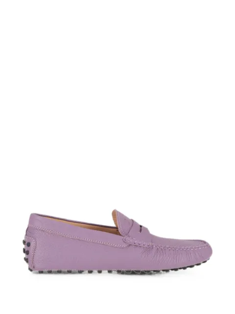 Tod's pebbled leather loafers