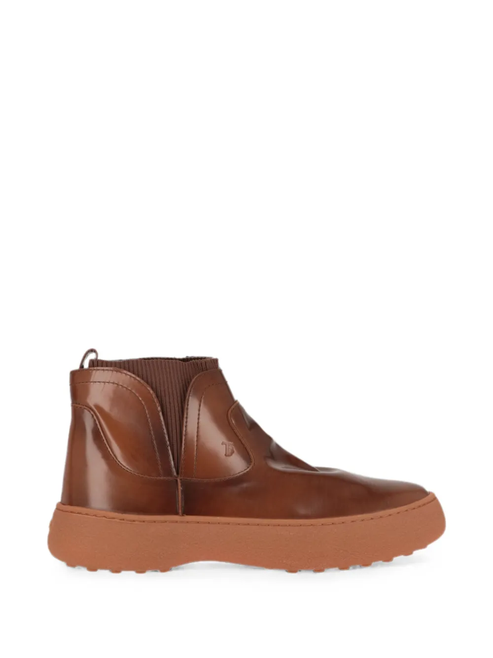 Tod's T-monogram leather sneakers Bruin