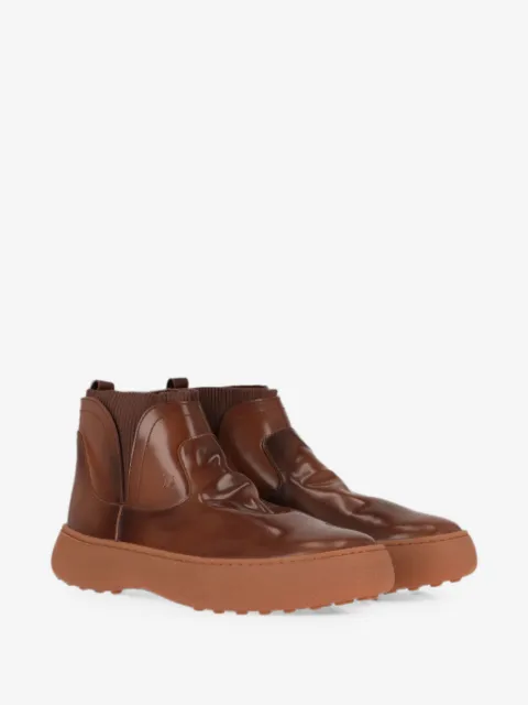 Tod's T-monogram leather sneakers