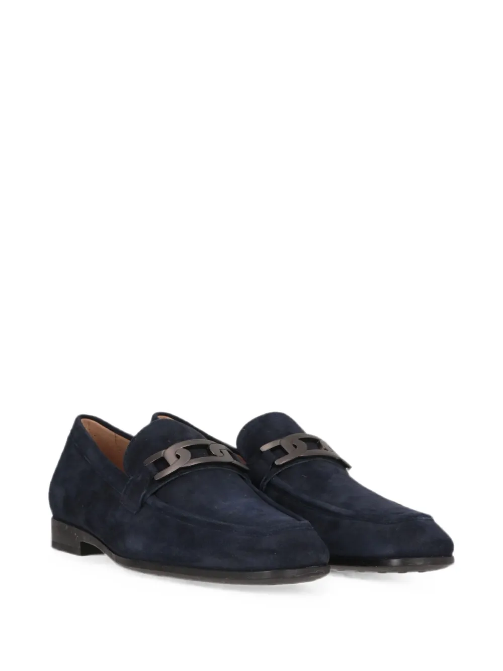 Tod's suede Chain loafers Blauw