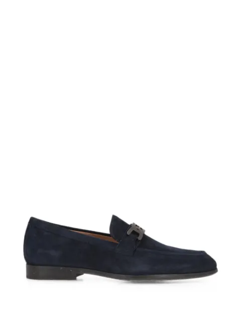 Tod's suede Chain loafers