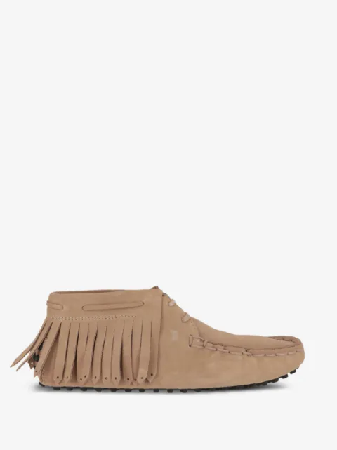 Tod's fringed Gommino boots