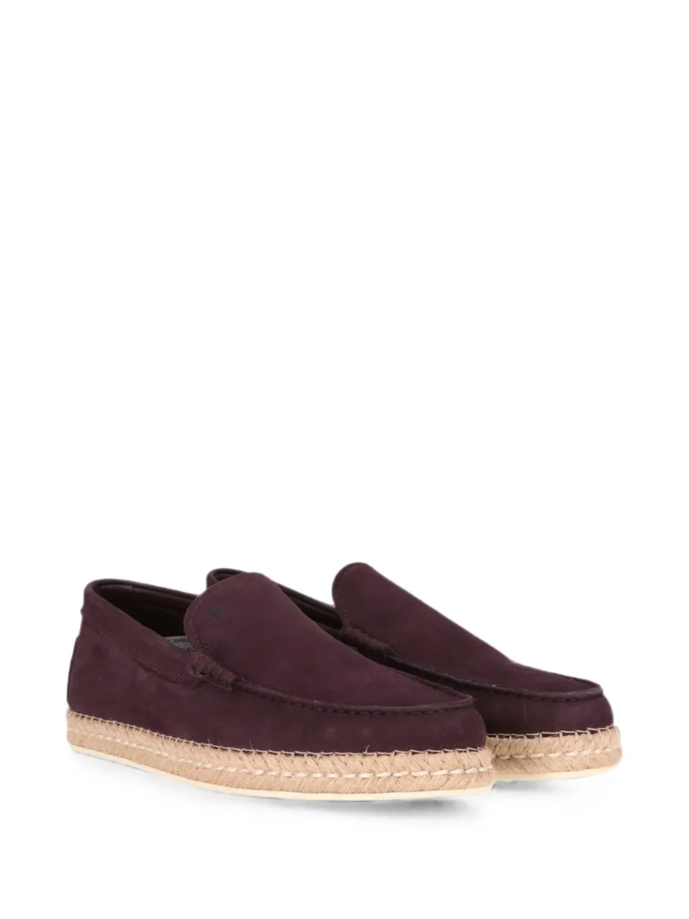 Tod's Gommino espadrille loafers Paars