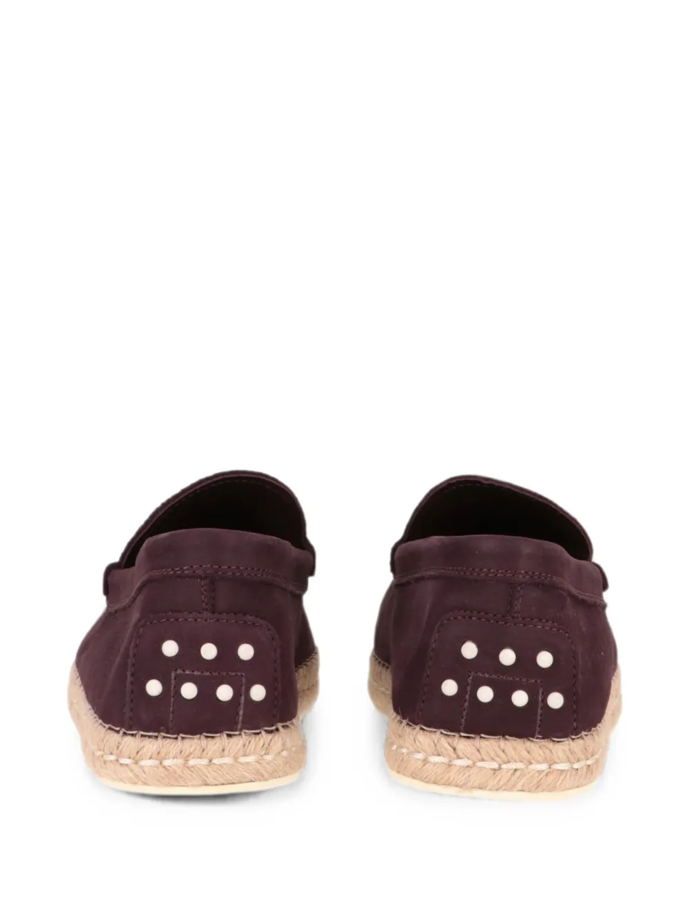 Tod's Gommino espadrille loafers Paars