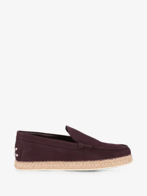Tod's mocasines estilo alpargatas Gommino