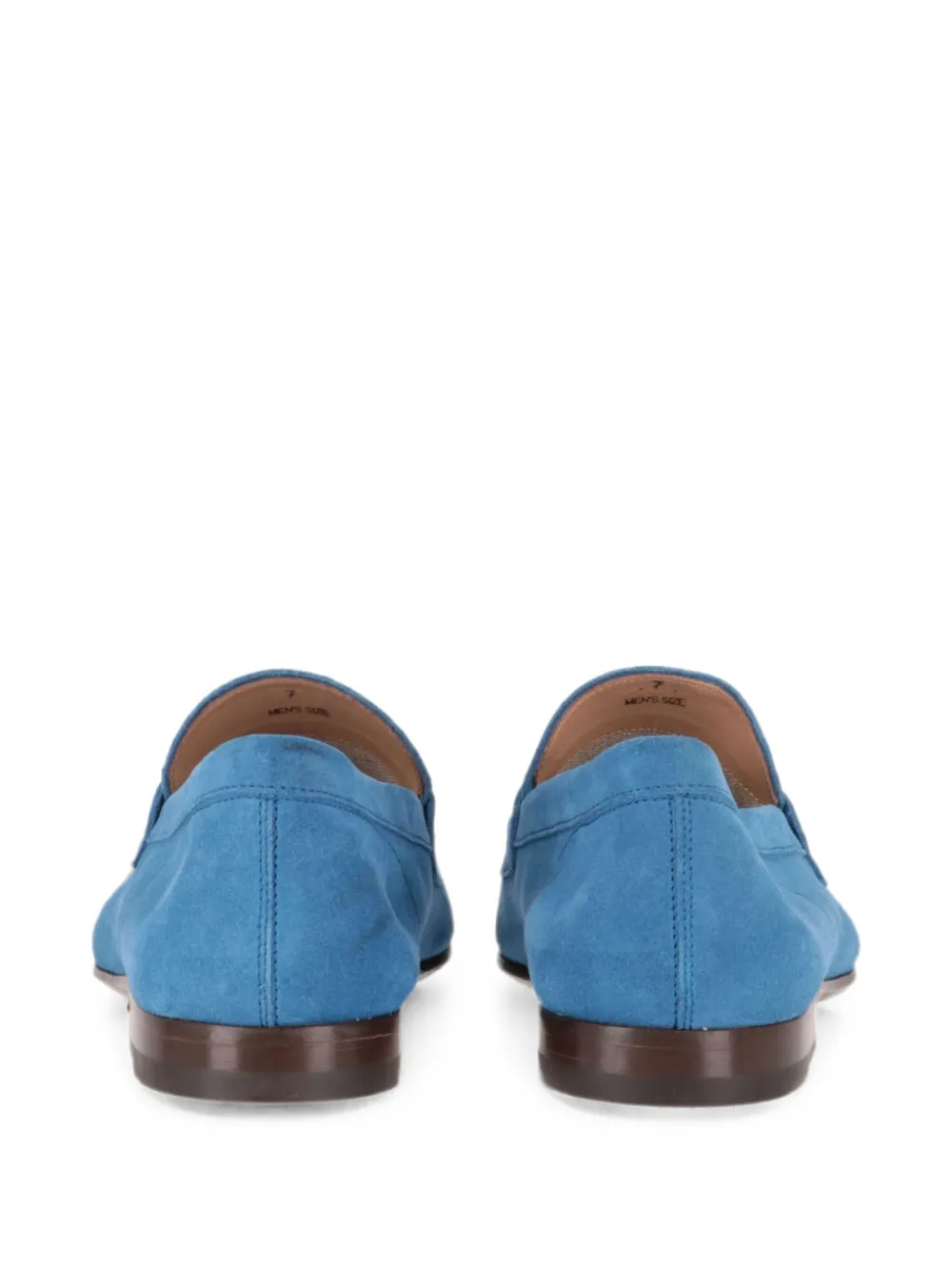 Tod's suede penny loafers Blauw