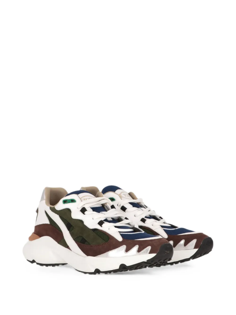 Tod's panelled leather sneakers Wit