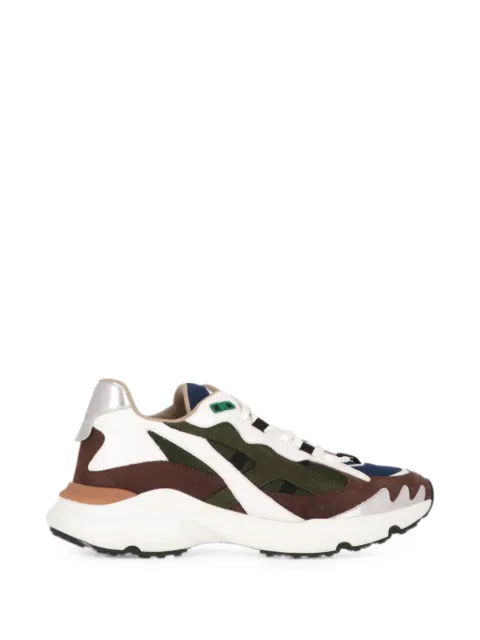 Tod's panelled leather sneakers