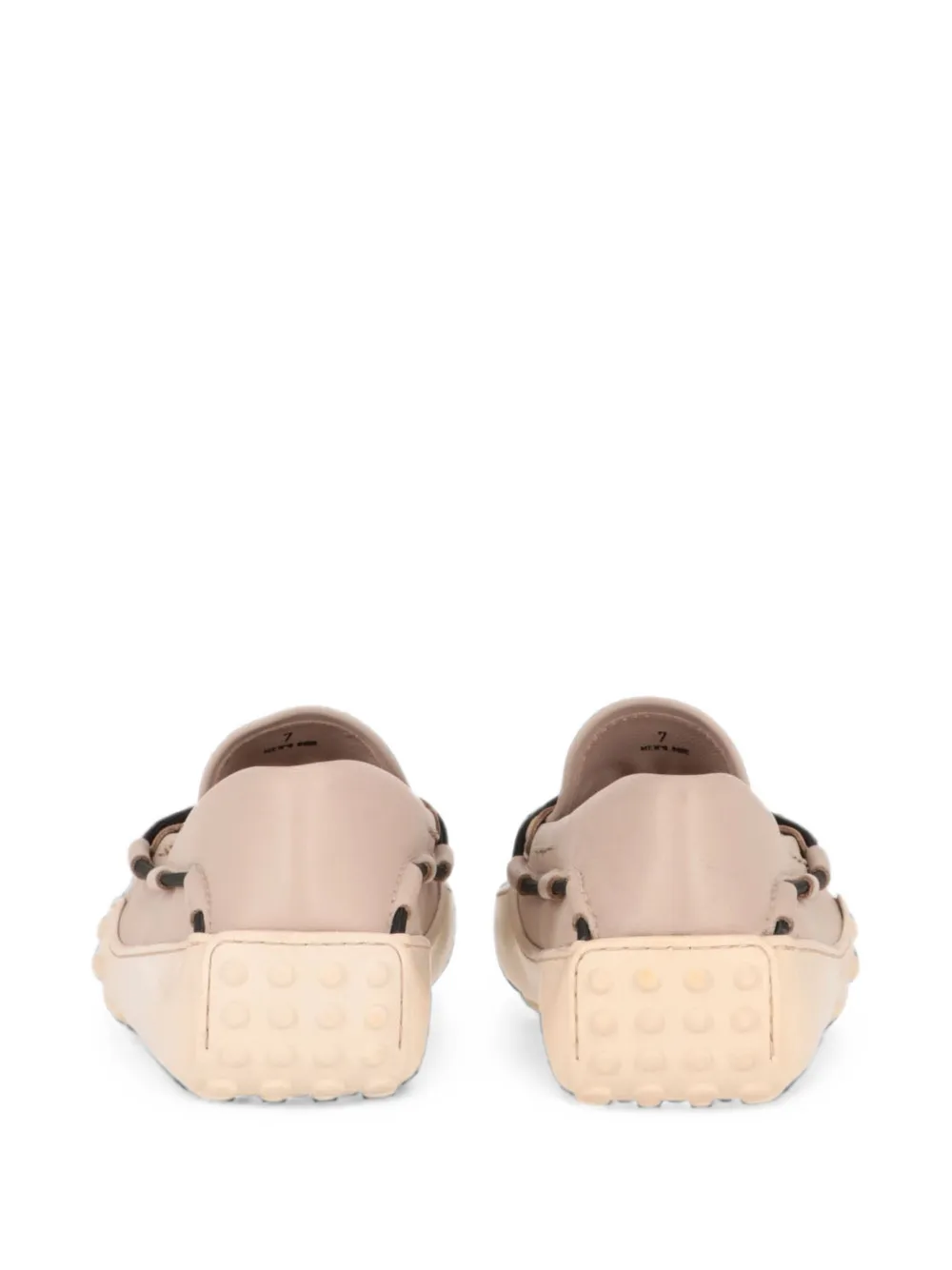 Tod's Gommino leather loafers Beige